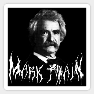 Mark Twain Metal Sticker